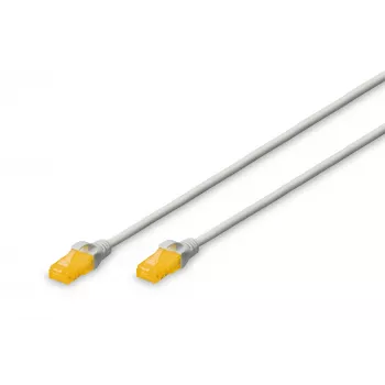 Tinklo kabelis Digitus CAT 6A U/UTP plonas komutacinis kabelis RJ-45 Cat6a 2 m pilkas