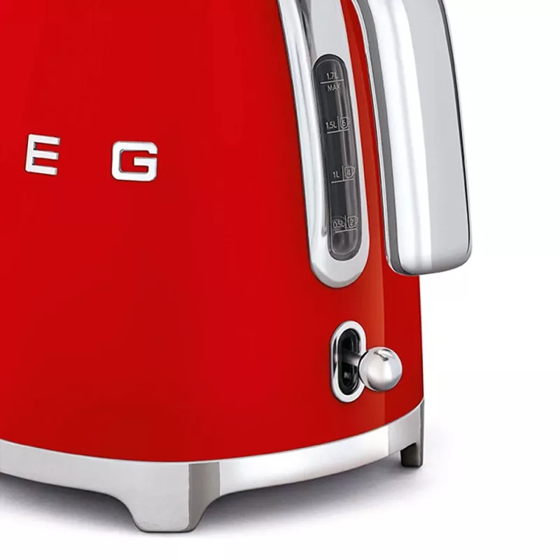 Elektrinė virdulys Smeg 1.7L 2400W Raudona