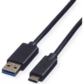 Secomp 11.44.9011 USB laidas 1 m USB 3.2 Gen 1 (3.1 Gen 1) USB A USB C Juodas (11.44.9011)
