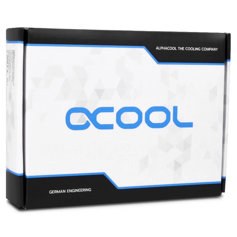 Rezervuaras Alphacool 15075 akrilas juodas permatomas 120mm