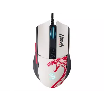 Laidinė žaidimų pelė A4Tech Bloody L65 MAX RGB 16000 DPI ergonomiška dešiniarankė
