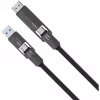 USB4 HDMI kabelis 4smarts ComboCord 240W 1,5 m – USB4 į HDMI, 240W galios tiekimas, 1,5 m ilgis