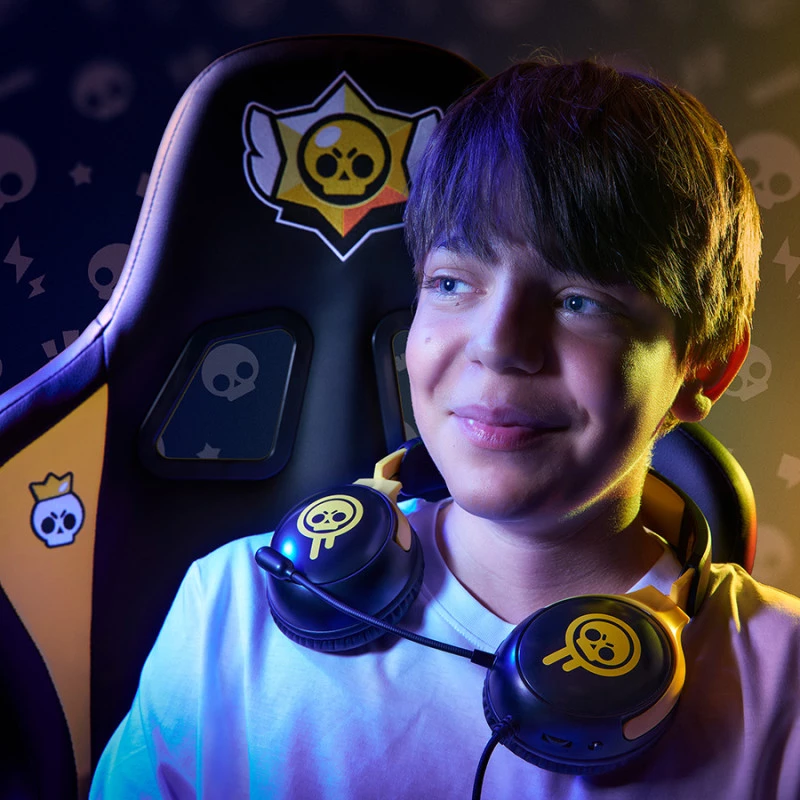 Subsonic žaidimų ausinės Brawl Stars Drippy Skull