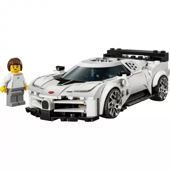 LEGO konstruktorius Bugatti Centodieci Speed Champions 77240 — 291 detalė, 1 minifigūrėlė, amžius 9+