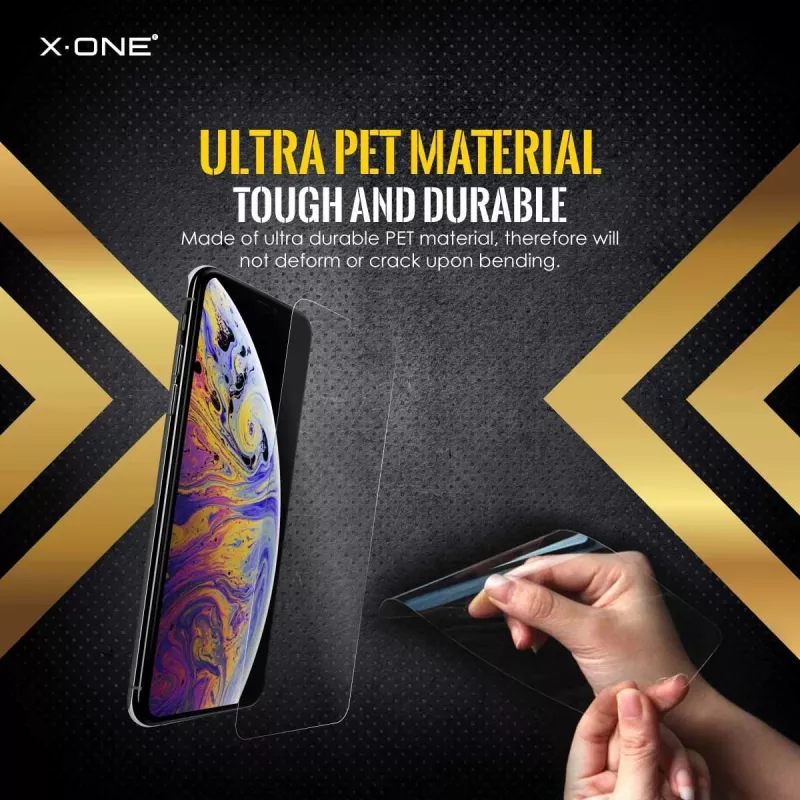 Ekrano apsauga Shock Eliminator X-ONE „iPhone 7 Plus“ – juoda