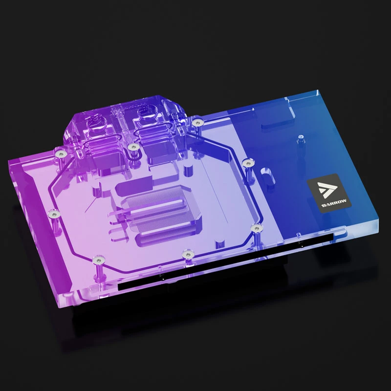 Skysčio aušinimo blokas Barrow LRC2.0 RTX 4080 FE Aurora RGB Acryl
