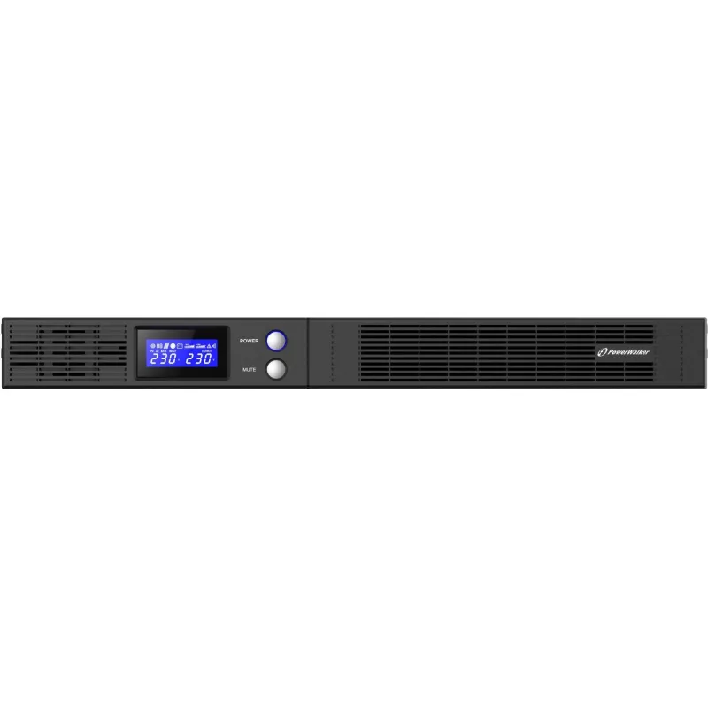 PowerWalker VI 500 R1U nepertraukiamo maitinimo šaltinis (UPS) Linijinis-interaktyvus 0,5 kVA 300 W 4 AC lizdai