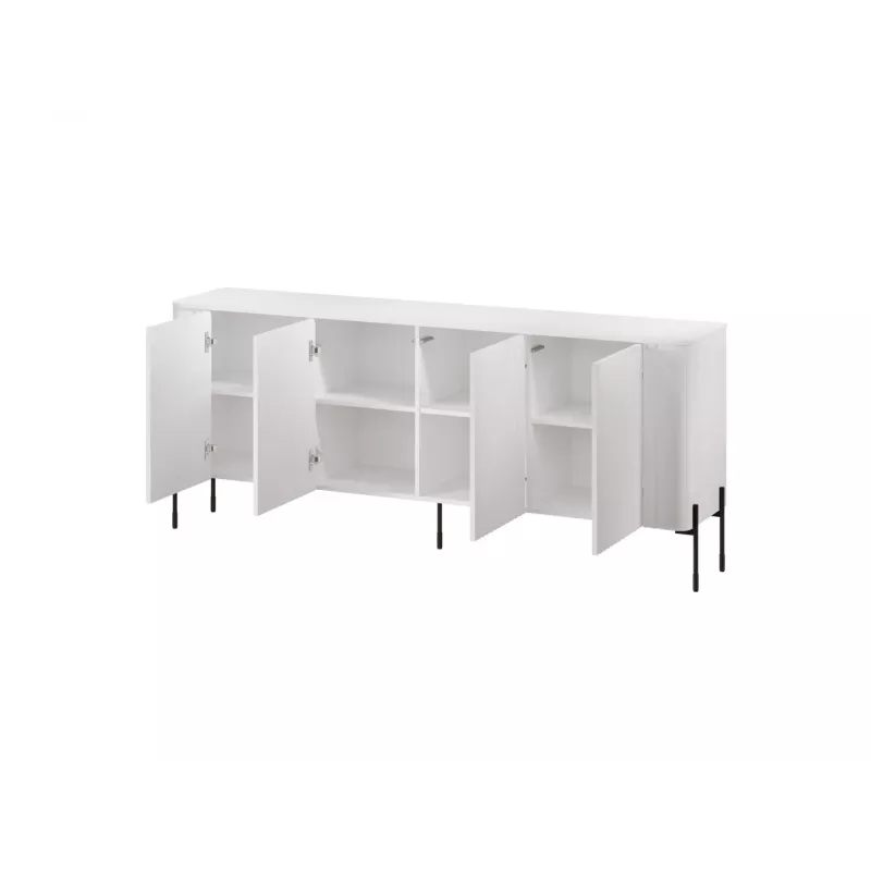 Komoda Cama VERA 190x40x80 matinė balta