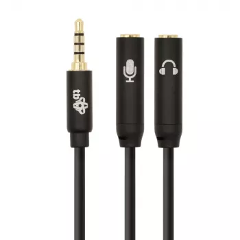 Adapter TB 3.5mm MiniJack skirstytuvas 1x 3.5mm kištukas į 2x 3.5mm lizdai, modelis AKTBXAJ0P2J030B