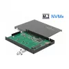 SSD korpusas DeLOCK 42609 Juodas M.2