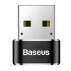 Baseus USB kištukas į Type-C lizdą adapterio keitiklis juodas