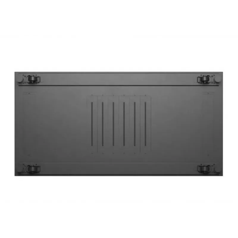 Spintelė stovui LANBERG FF01-6222-12B 22U 600x1200 mm juoda su stiklinėmis priekinėmis ir galinėmis durelėmis