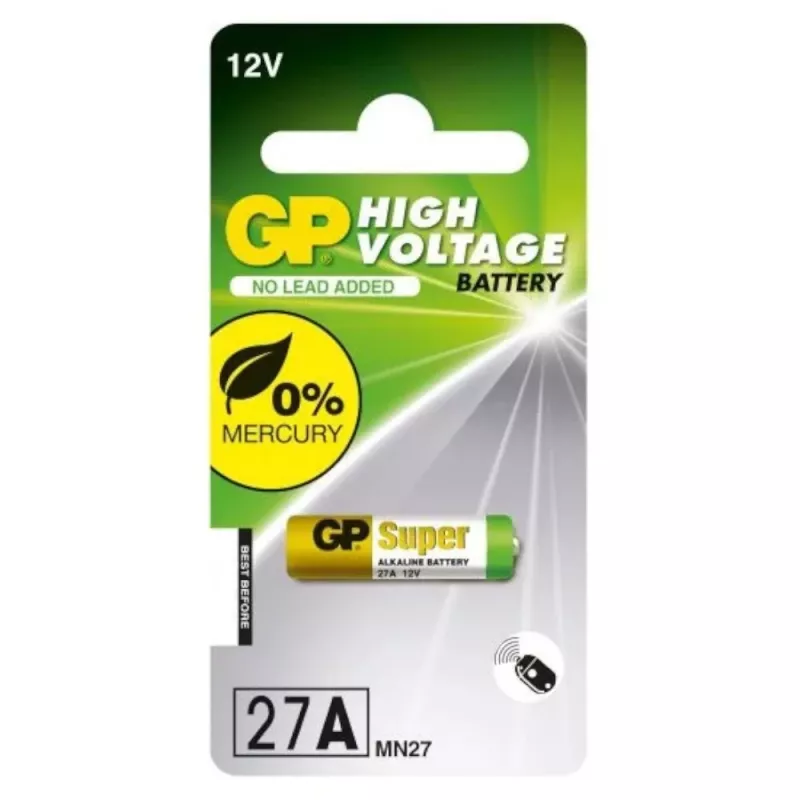 Automobilio nuotolinio valdymo pultelio baterija GP 2 7A MN27