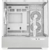 Sharkoon MK7 ARGB mATX korpusas 2x stiklas, baltas