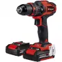 EINHELL DRILL/DRIVER TE-CD 18/40 Li +64 2x2Ah | Einhell