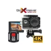 Easypix GoXtreme Enduro Juoda - Veiksmo kamera - tvirtinama - 4K / 30 fps - 8,0 MPix - Wi-Fi - povandeninė iki 30 m - Juoda