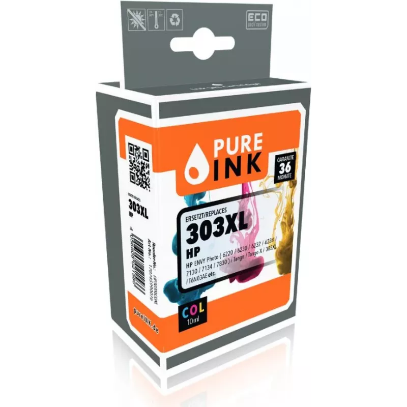Pure Ink HP303XLCOXL spausdintuvo eksploatacinė medžiaga