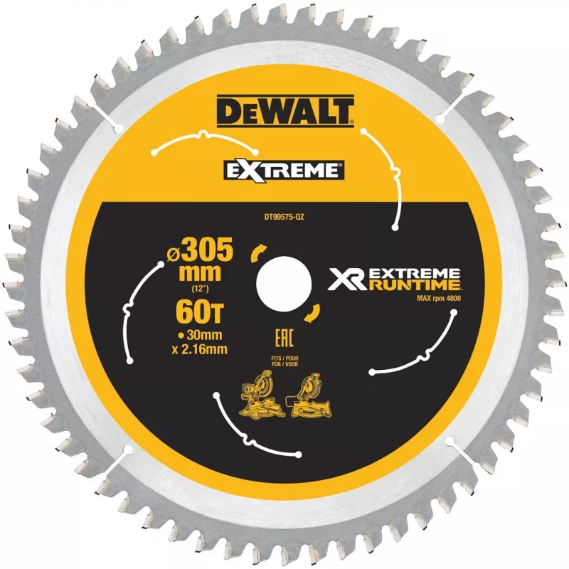 DeWALT DT99575-QZ diskinis pjūklas 30,5 cm 1 vnt.