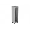 19 colių 42U LANBERG stovimas stovo korpusas 600×600 mm pilkas su stiklinėmis durimis ir LCD (plokščia pakuotė)