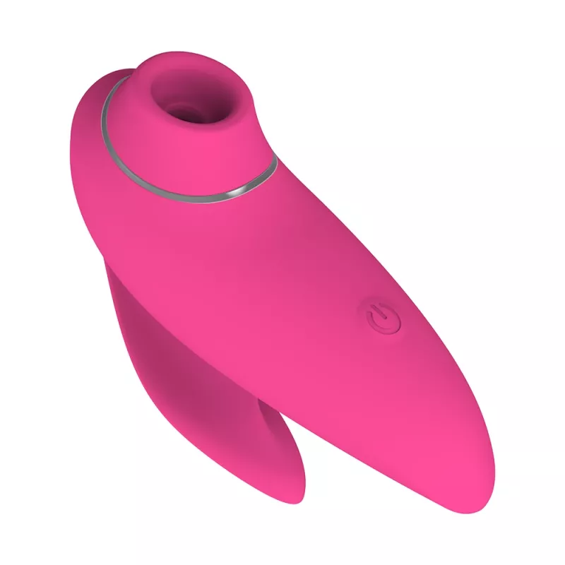 Klitorio masažuoklis Erolab Dolphin VVS01r Rožinis — kompaktiškas asmeninis stimuliatorius, įkraunamas per USB
