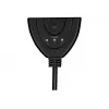 LogiLink - vaizdo/garso skirstytuvas/jungiklis - 3 x HDMI - Stalinis