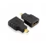Techly IADAP-HDMI-MD laido jungčių adapteris Micro HDMI D juodas