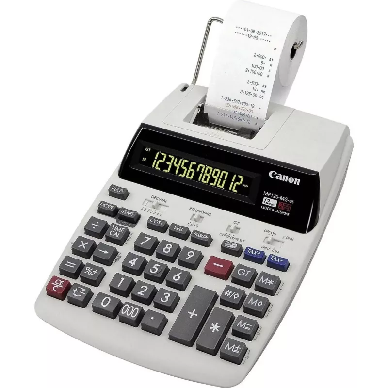 Canon MP120-MG-es II skaičiuotuvas Stalinis Spausdinantis Balta