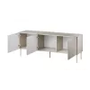 Cama RTV spintelė SIENA 150.5x40x60 kašmyro matinis