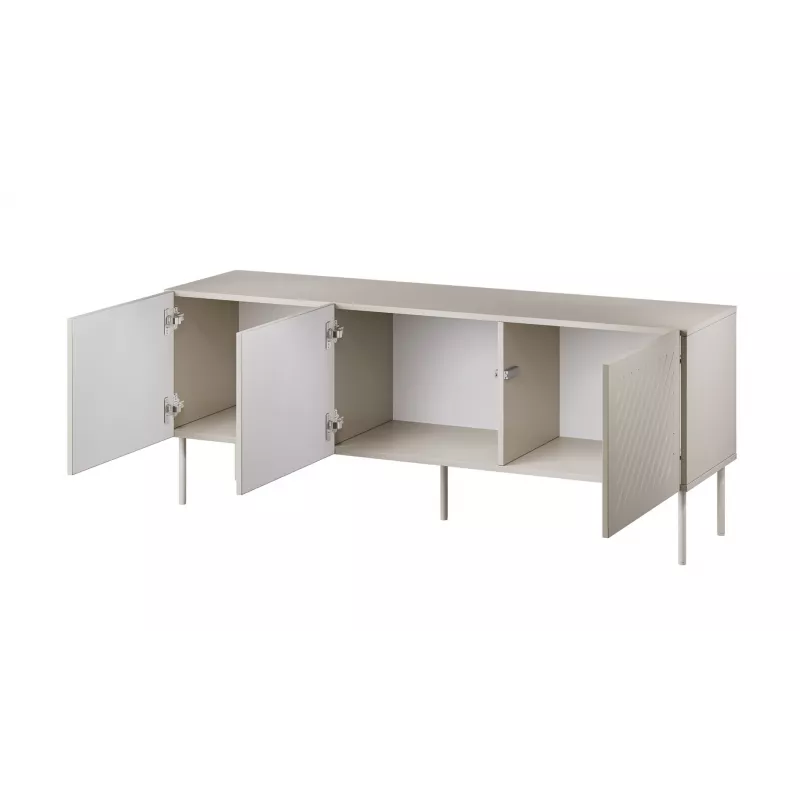 Cama RTV spintelė SIENA 150.5x40x60 kašmyro matinis
