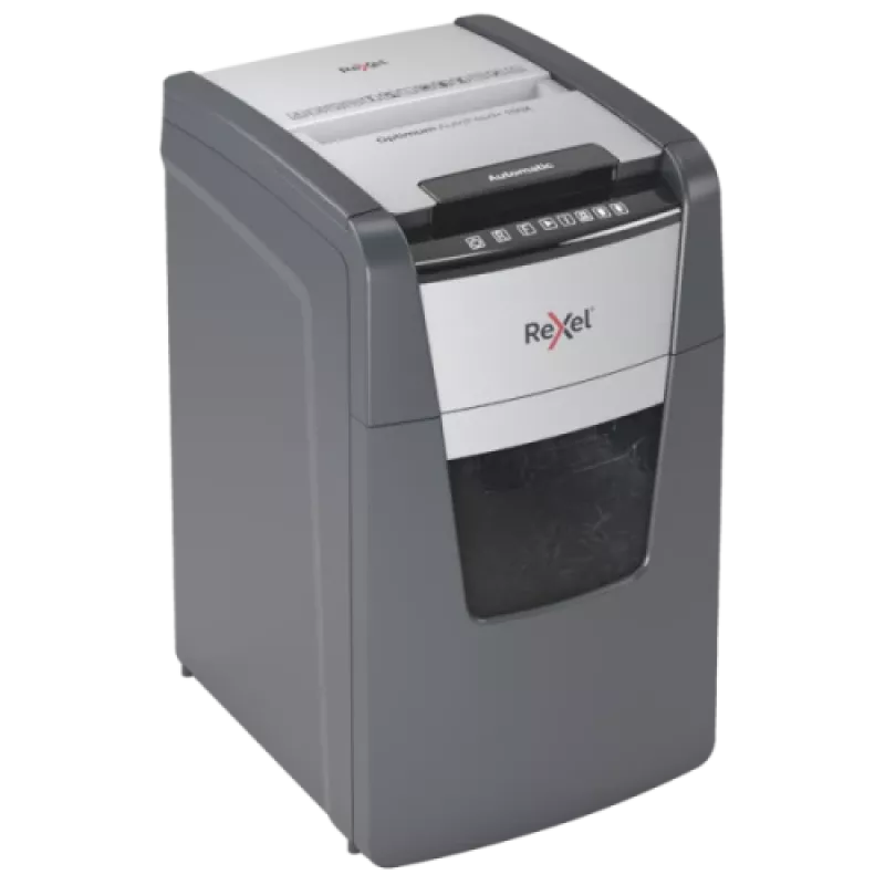 Rexel Optimum AutoFeed+ 150X automatinis kryžminio pjovimo popieriaus smulkintuvas P4