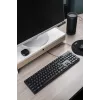 Savio KB-01 klaviatūra Namams/Biurui USB QWERTY US anglų Juoda