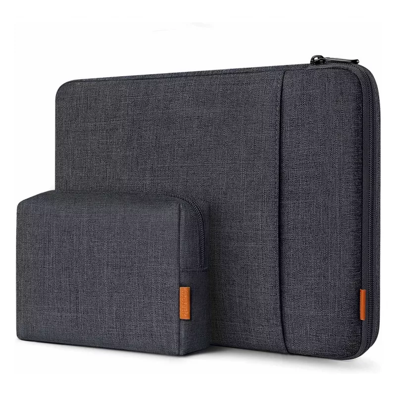Inateck LB01006 plonas įmautės dėklas 33 cm (13 colių) įrenginiams, juodas / pilkas