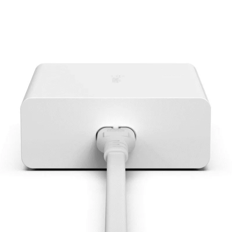 Vidinis įkroviklis Belkin WCH010VFWH 2m laidas 2 USB Type-C prievadai baltas
