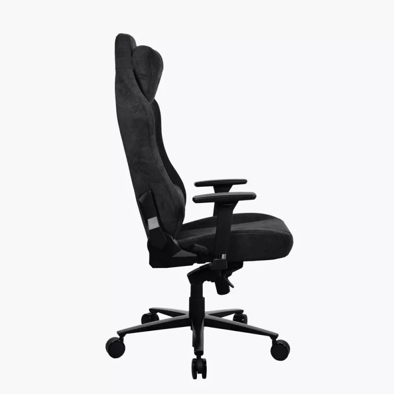Arozzi Soft Fabric/Metal/Aluminium | Žaidimų kėdė | Vernazza Soft Fabric | Pure Black