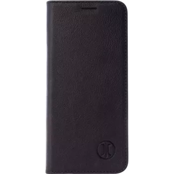 BookCase jt berlin Tegel, skirtas Apple iPhone 17 Pro Max — juodas apsauginis piniginės tipo dėklas