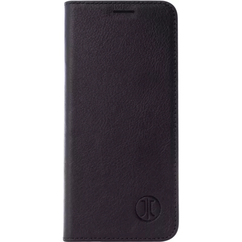 BookCase jt berlin Tegel, skirtas Apple iPhone 17 Pro Max — juodas apsauginis piniginės tipo dėklas