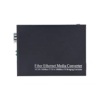 MikroTik Sedir medijos keitiklis 1x SFP 1x RJ45 1000Mb/s, maks. 1000 Mb/s, metalinis korpusas, 100–240 V AC