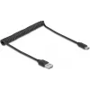USB laidas DeLOCK 90133 USB 2.0 0,8 m juodas