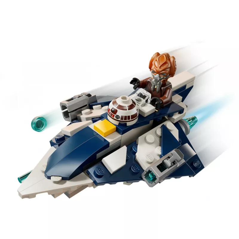 LEGO Microfighter Star Wars Plo Koon'o Jedi naikintuvas 75400 — 89 dalys, 1 minifigūrėlė, amžius 6+