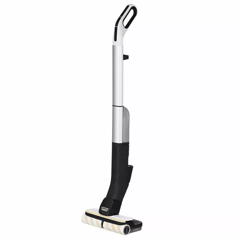 Karcher FC 4-4 belaidis dulkių siurblys, 2,5 Ah ličio jonų baterija, sausam ir šlapiam valymui, 30 cm ritininis šepetys, juoda/pilka