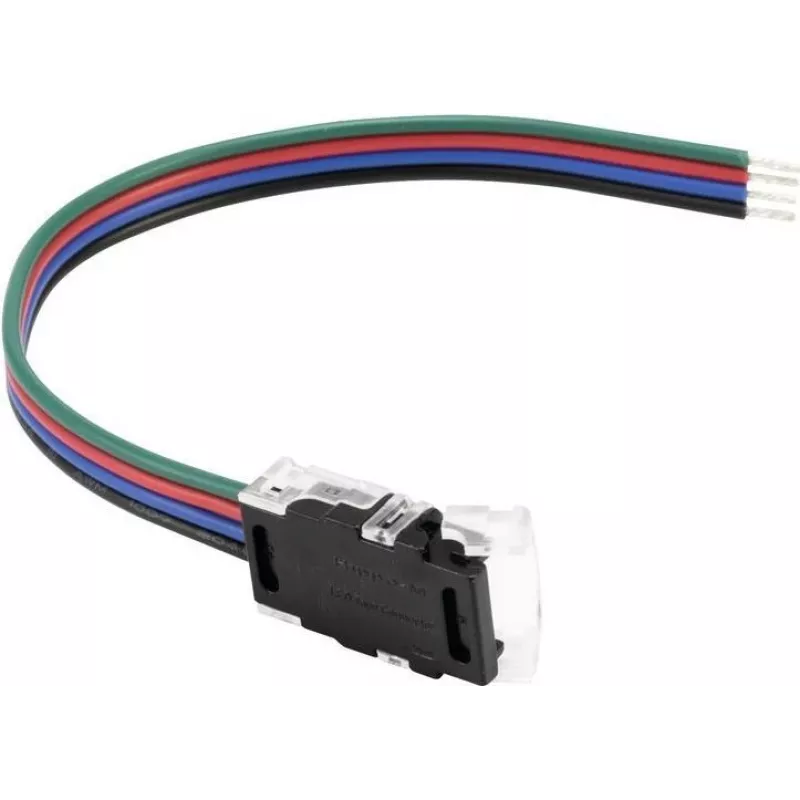 LED juostos maitinimo jungtis EUROLITE 50530070 4 kontaktų 10 mm juostoms