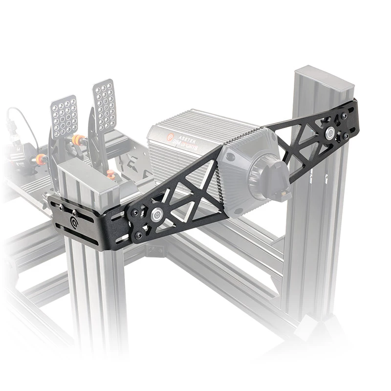 Laikiklis Asetek SimSports plieninis juodas 135x535x168mm