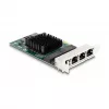 DeLOCK PCI Express x1 kortelė su 4 x RJ45 Gigabit LAN BCM