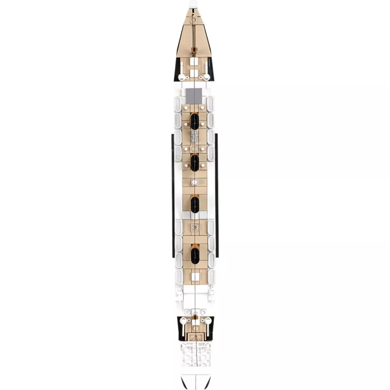 Konstruktorius Cobi R.M.S. Titanic modelis 593 dalys COBI-1680 — mastelio modelio kaladėlės