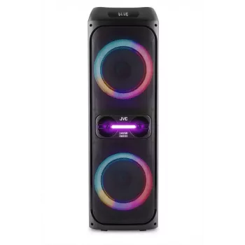 Nešiojama vakarėlių kolonėlė JVC XS-EP624B — juoda, maitinama baterijomis, Bluetooth