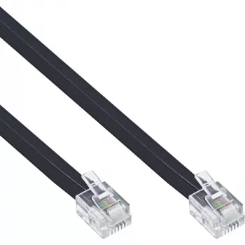 InLine modulinis laidas RJ12 kištukas / kištukas 6P6C 20m