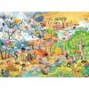Dėlionė Ravensburger Four Seasons of Fun — 100 vnt., 2 mm storis