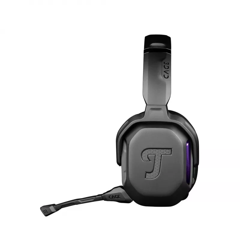 Teufel CAGE PRO Headset belaidžio antgalio žaidimų USB Type-C Bluetooth juodos spalvos