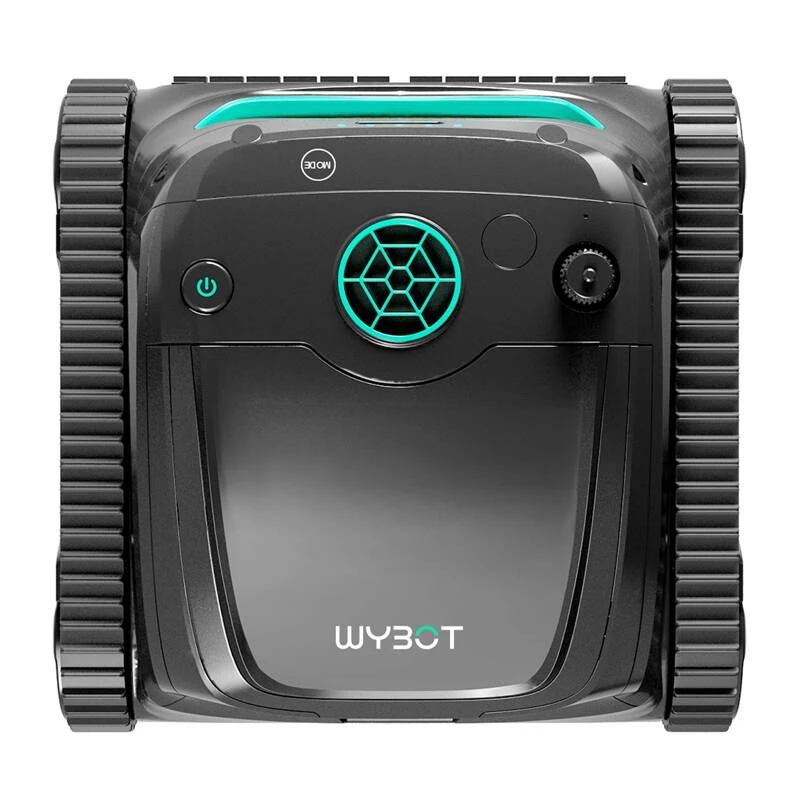 Baseino valymo robotas Wybot S2 su belaidžiu valdymu, pažangia navigacija ir galingu siurbimu