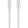 CANYON kabelis OnWire 60CL C-C 60W COLOR Pintas 1 m Baltas